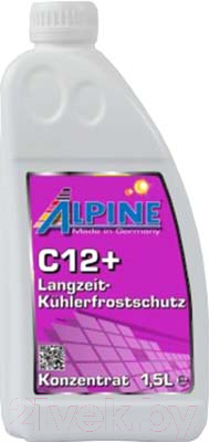 Антифриз ALPINE Langzeit-Kuhlerfrostschutz C12+ / 0101201 - фото