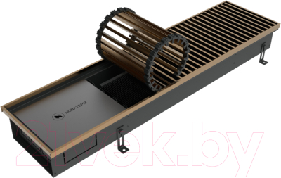 Конвектор внутрипольный Новатерм НТ-В-19/35/240 (шампань) - фото