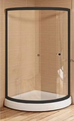 Душевой уголок Radomir Найт 110 / 1-03-6-0-0-0050 (прозрачное стекло/черный)