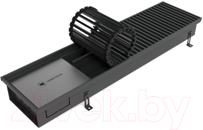 Конвектор внутрипольный Новатерм НТ-В-19/35/430 (черный) - фото