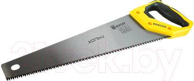 Ножовка BERGER По дереву 400мм 3D заточка 7TPI / BG1841 - фото