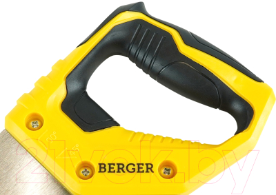 Ножовка BERGER По дереву  сегментная 500мм 3D заточка 7TPI / BG1840