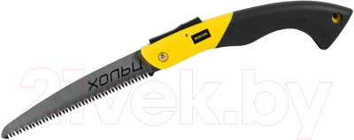 Ножовка BERGER По дереву складная 180мм 3D заточка 7TPI / BG1847 - фото