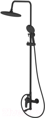 Душевая система со смесителем Milardo Rora RORBL4FM06 - фото