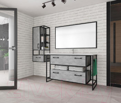 Зеркало Style Line Лофт 100