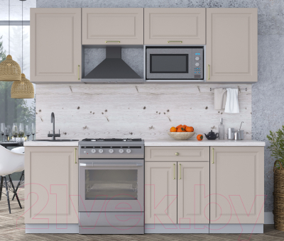 Готовая кухня Интерлиния Мила Шато 2.2В