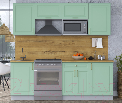 Готовая кухня Интерлиния Мила Шато 2.2В