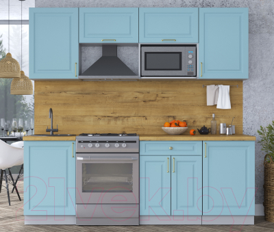 Готовая кухня Интерлиния Мила Шато 2.2В