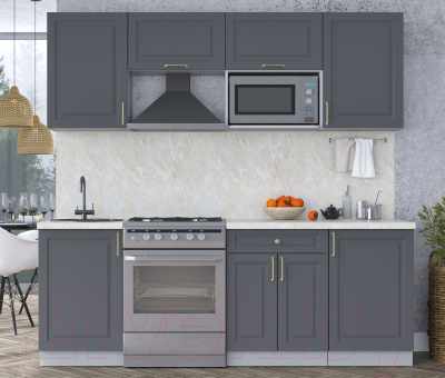 Готовая кухня Интерлиния Мила Шато 2.2В