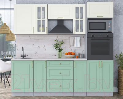 Готовая кухня Интерлиния Мила Шато 2.3В