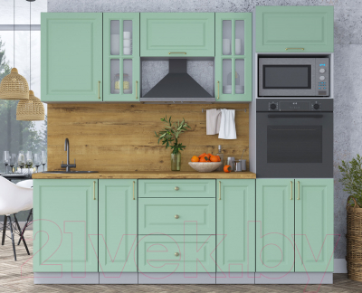 Готовая кухня Интерлиния Мила Шато 2.3В