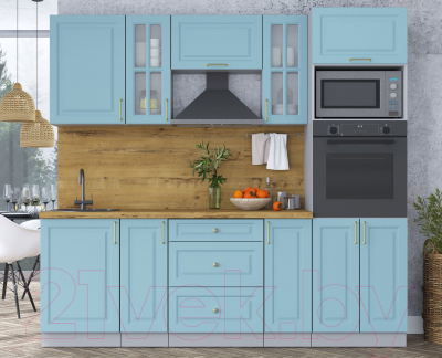 Готовая кухня Интерлиния Мила Шато 2.3В