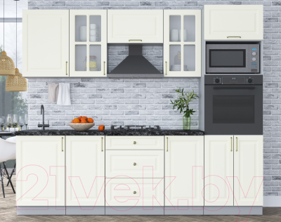 Готовая кухня Интерлиния Мила Шато 2.5В