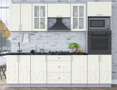 Готовая кухня Интерлиния Мила Шато 2.6В