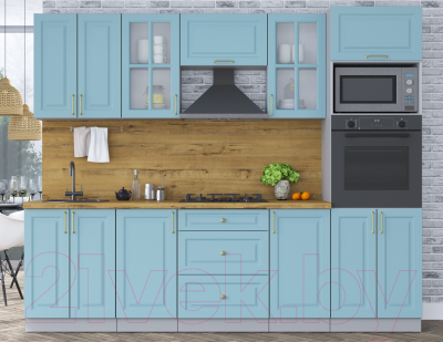 Готовая кухня Интерлиния Мила Шато 2.6В