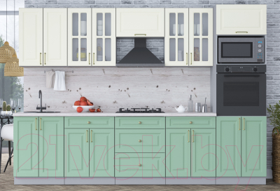 Готовая кухня Интерлиния Мила Шато 3.0В