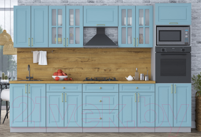 Готовая кухня Интерлиния Мила Шато 3.0В