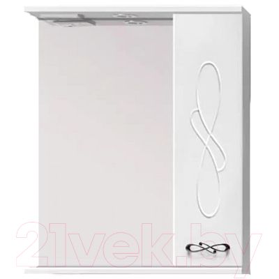 Шкаф с зеркалом для ванной Style Line Венеция 70см (с подсветкой)