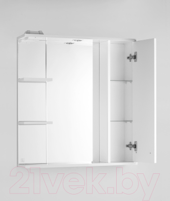 Шкаф с зеркалом для ванной Style Line Венеция 75см (с подсветкой)