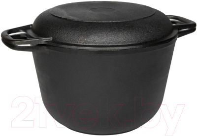 Кастрюля Гардарика 1303-4 (с крышкой-сковородкой) - фото