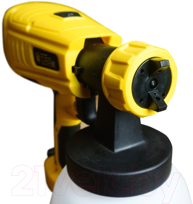 Краскопульт электрический BERGER Универсальный 550ВТ 1.2л/мин / BG1413