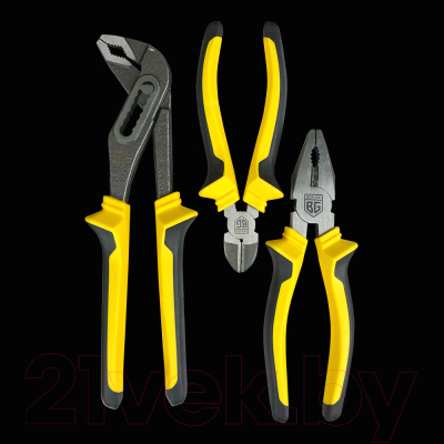 Набор губцевого инструмента BERGER BG1295 (3 предмета)