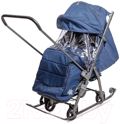 Санки-коляска GalaXy Kids 3-3С