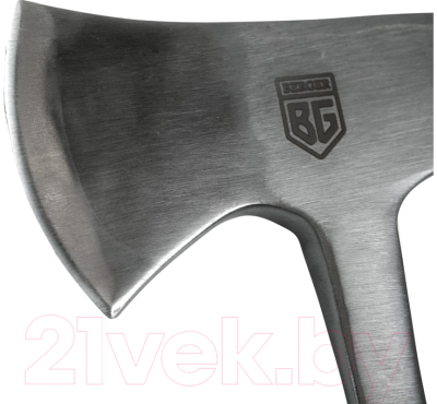 Топор BERGER Туристический цельнокованый 600г / BG1530 (с чехлом, 2-компонентная рукоятка)