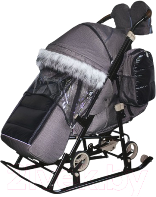 Санки-коляска GalaXy Glory Gloss - фото