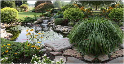 Фотофасад Arthata Пруд / FotoSetka-300-100 - фото