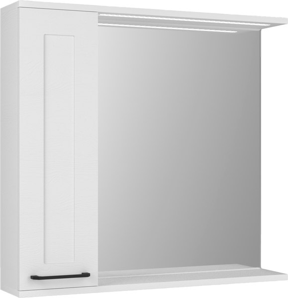 Шкаф с зеркалом для ванной Style Line Осло 60 (с LED-подсветкой) - фото