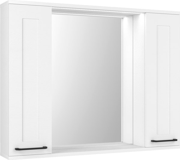 Шкаф с зеркалом для ванной Style Line Осло 100 - фото