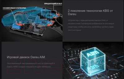 Мышь Dareu A970