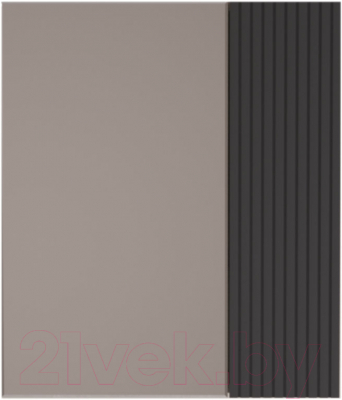 Шкаф с зеркалом для ванной Style Line Стокгольм ВЛДСП 60 - фото