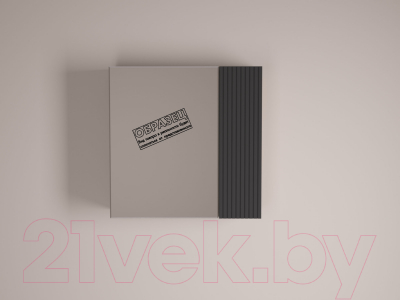 Шкаф с зеркалом для ванной Style Line Стокгольм ВЛДСП 75