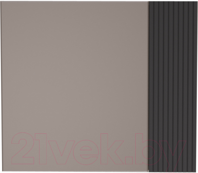 Шкаф с зеркалом для ванной Style Line Стокгольм ВЛДСП 80 - фото