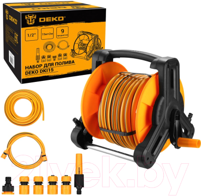 Катушка для шланга Deko Dki15 Set 9 / 065-0462