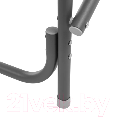 Кресло складное Nisus N-DC-95200T-GRD (серый/красный/черный)