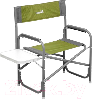 Кресло складное Helios Maxi / Т-HS-DC-95200T-M-GG (серый/зеленый) - фото