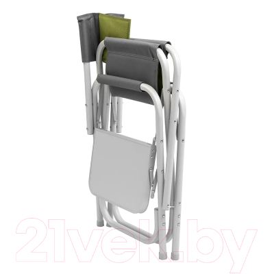 Кресло складное Helios Т-HS-DC-95200T-GG (серый/зеленый)