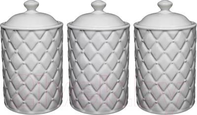 Набор емкостей для хранения Lenardi 110340 (3шт) - фото