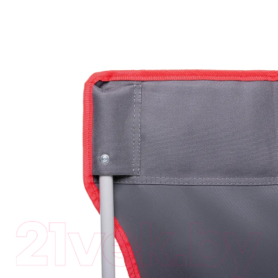 Кресло складное Nisus N-242-GR-1 (серый/красный)