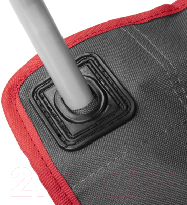 Кресло складное Nisus N-96806H-GR-1 (серый/красный)