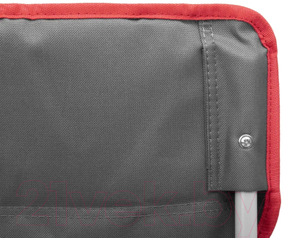 Кресло складное Nisus N-96806H-GR-1 (серый/красный)