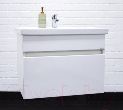 Тумба под умывальник Айсберг Фостер 70/Maria 70 Классик В1 DA3010T (с одним ящиком)