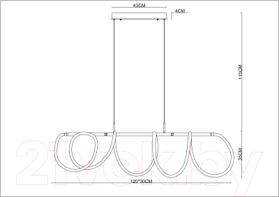 Потолочный светильник Arte Lamp Klimt A2850SP-75BK