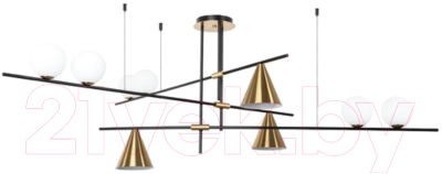 Потолочный светильник Arte Lamp Jacob A7029PL-9BK - фото