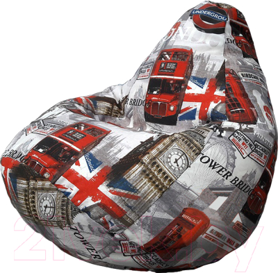 Бескаркасное кресло Flagman Груша Макси Г2.4-108 - фото