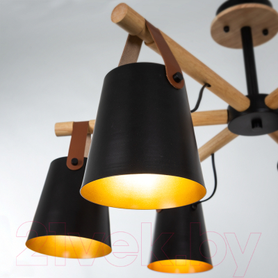 Люстра Arte Lamp Thomas A7032PL-6BK