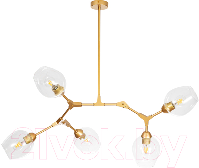 Люстра Arte Lamp Yuka A4103SP-5GO - фото